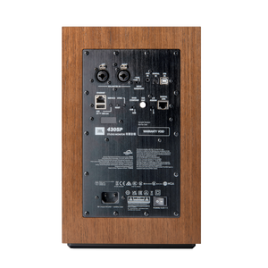 4305P Studio Monitor - Brown - Powered Bookshelf Loudspeaker System - Detailshot 2